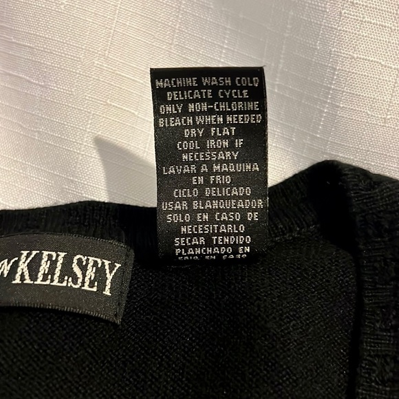 Cardigans~2~Periwinkle & Black / Kerri n Kelsey - Picture 10 of 12